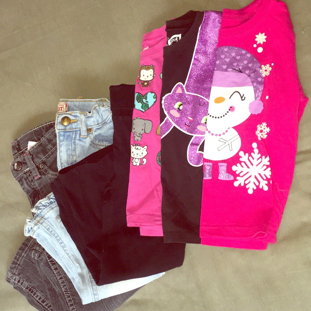 Toddler Girls Pants & Tops